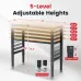 ENJOYWOOD 48 inch Worktable Workbench with Power Outlet 2000 lbs Load Capacity Garage Table Desk Adjustable Height Work Bench for Garage/Wood Shop/Office/Home