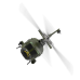 Eachine E190 PRO UH-1 2.4G 6CH 3D6G 1:34 Scale Huey Dual Brushless Motor Flybarless RC Helicopter Compatible with FUTABA S-FHSS