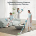 MOOSOO S6 Cordless Handheld Stick Vacuum 18 KPa Robot Vacuum Type C Rechargeable Washable HEPA with LED Light