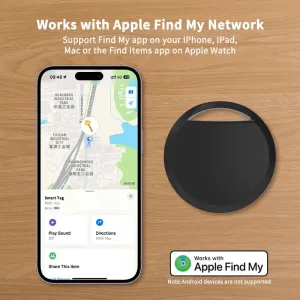 IT13 bluetooth GPS Tracker via IOS Find My App Alternatives Tag for Apple Airtag Anti-Lose Locator for Personal Item Pets