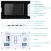 7" TFT Color LCD Display Video Door Phone Intercom Doorbell System Kit IR Night Vision Rainproof Security Camera For Home EU Plug