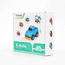 AOSEED X-Auto Toy Creation Kit 3D Printing RC Car Set STEM Educational High-Quality Customizable Design with Remote Control