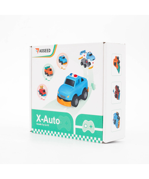 AOSEED X-Auto Toy Creation Kit 3D Printing RC Car Set STEM Educational High-Quality Customizable Design with Remote Control