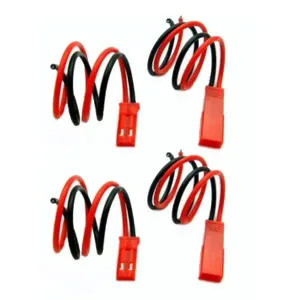 20 x JST Connector Plug With Connect Cable For RC BEC ESC Battery