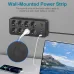 2200W 12-in-1 Multitap Power Strip Socket with 8 AC EU Outlets+3 USB-A+1 USB-C Output Socket with 1.8M AC110-250V Extension Cord Home Office Surge Protector