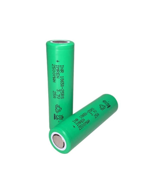 10/20/40Pcs IMREN 25RS 25A High Power 18650 Battery 2500mah 3.7V Rechargeable Lithium-ion Cells Flashlights RC Toys Home Tools Batteries
