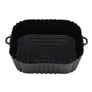1PC Baking Tray Silicone Tray for Air Fryer Oven Fried Chicken Pizza Mat Oilless Silicone Pan Air Fryer Accessories