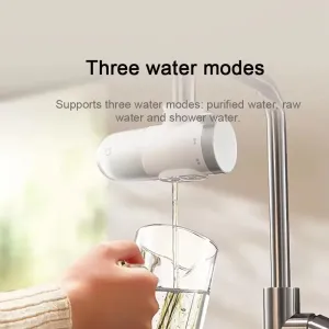 XIAOMI Mijia Faucet Water Purifier 2 Multiple Filtering Natural Activated Carbon 3 Water Usage Modes Water Tap Easy Installation