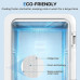 ECOWELL WRE100 Mini Fridge for Bedroom 4L/6 Can Skincare Fridge  AC/DC Portable Compact Small Refrigerator for Office Dorm Car Desk for Skin Care Makeup Cosmetic
