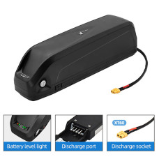 NLK 48V 13AH 624W Electric Bike Battery Lithium Li-ion 18650 Battery with 30A BMS Protection Board 3A Charger for 1000W 750W 500W 350W Motor Kit