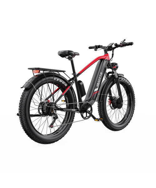 DUOTTS F26 Electric Bike 48V 20AH SamsungBattery 750W*2 Dual Motors 26*4.0inch Fat Tires APP Support 50KM Max Mileage 150KG Max Load Electric Bicycle