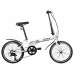 iDeaPlay P12 6-Speed 20 Inch Wheels Mountain Bike Steel Frame V-Brakes Payload 75KG Adult Folding Bicycle