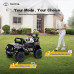 Funtok R04A 12V 7AH Powered Officially Licensed Kids Electric Ride on Truck Dual 35W Motor 4.5 km/h Speed Safety with Parent Remote Control Headlights Spring Children Toy Car
