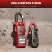 KAIWEETS HT208F Inrush Digital Clamp Meter True-RMS 1000A AC/DC Current 1000V AC/DC Voltage Frequency Resistance Capacitance Continuity Temperature NCV VFD LoZ