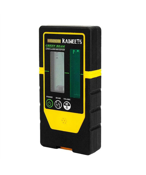 EU/US Direct KAIWEETS LR100G Laser Receiver Compatible with KT360A/B 196ft/60m Range Dual-sided LED Adjustable Beeper