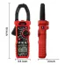 KAIWEETS HT208D Inrush Clamp Meter T-RMS 6000 Counts AC/DC 1000V True RMS Precision NCV Detection LED Flashlight Best Multimeter for Labs and Industries