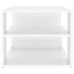 Coffee Table High Gloss White 39.4"x19.7"x15.7" Chipboard
