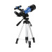 AOMEKIE AO2002 400/70mm Refractor Adult Astronomical Telescope with Phone Adapter Adjustable Tripod and Finder for Beginners and Amateurs to Observe the Moon AO2002