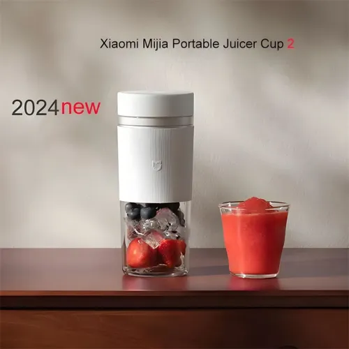 XIAOMI MIJIA Portable Juicer Cup 2 With 300ml Capacity Wireless Electric Juice Cup Mini Smoothie Blender Fresh Juice Making Machine
