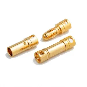 6000pcs Amass 3.5mm Gold-plated Copper Banana Plug GC3510  Female Plug