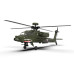 Eachine E250 AH-64 Apache 2.4G 6CH 3D 6-Axis Gyro Dual Brushless Motor 1:32 Scale Flybarless RC Helicopter Compatible With Futaba S-FHSS Protocol