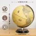 12" Illuminated World Globe 720 Rotating Education Cartography Map W/ LED Light