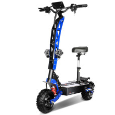 TOURSOR E8P Electric Scooter 60V 35AH Battery 3000W*2 Dual Motors 11inch Off-Road Tires 120KM Max Mileage 150KG Max Load Folding E-Scooter