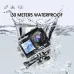 2.0 Inch 4K 60FPS Touch Screen Waterproof Outdoor Sports Camera Car Action Camera Anti-Shake Wifi Sports Dv Helmet Camera IMX386 Sports Camera