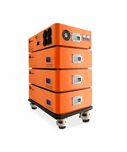 Cloudenergy 48V 450Ah 23.04Kwh Stackable LiFePO4 Battery with 6kw Inverter 60A MTTP 10 Year Lifetime Perfect for Monitor RV, Solar, Energy Storage, Overland, Off-Grid CL48-S3