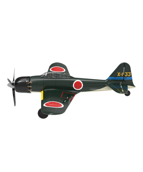 Eachine A6M Zero 2.4GHz EPP 400mm Wingspan 6-Axis Gyro One-Key U-Turn Aerobatic Mini RC Airplane BNF/RTF for Trainer Beginner