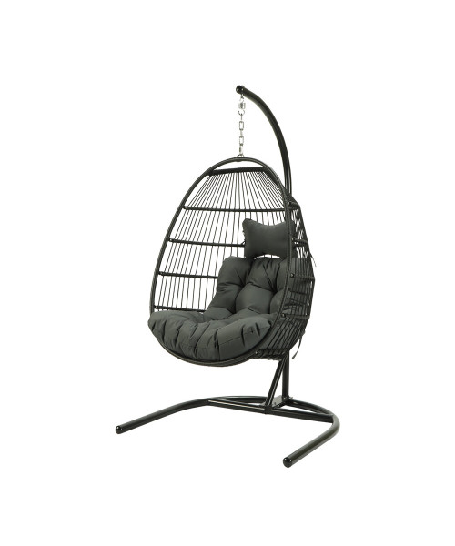 HUOJI HW002A Foldable Swing Chair with Stand