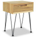 Bedside Cabinet 15.7"x11.8"x19.7" Solid Teak