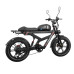 DUOTTS F20 Electric Bike 750W Motor 52V 27AH Battery 20*4.0inches Tires GPS Tracking  Bluetooth APP 130-140KM Max Mileage 150KG Max Load Electric Bicycle