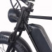 WQ Q8 Electric Bike 48V 17.5Ah Battery 1000W Motor 20Inch Tires 50-70KM Max Mileage 150KG Max Load Electric Bicycle