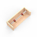 ENJOYWOOD 3 In 1 Modular Bar Gauge Bar Clamping Positioning Compass Tool Woodworking Scribe Circle Drawing Ruler for for Inside Corner / Outside Measurements