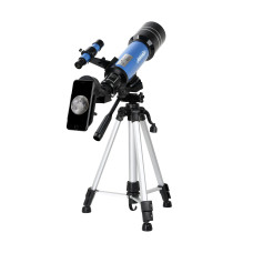 AOMEKIE AO2002 400/70mm Refractor Adult Astronomical Telescope with Phone Adapter Adjustable Tripod and Finder for Beginners and Amateurs to Observe the Moon AO2002
