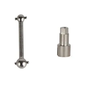 2PCS LDRC 1802 1803 A01 A02 1/18 RC Car Upgraded Parts Metal Drive Shaft Vehicles Models Spare Accessories LA0049