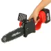 Mensela CS-L3 8Inch Cordless Brushless Electric Chain Saw W/ 4Ah Battery Rechargeable Chainsaw for Tree Trimming Branch Wood Cutting Woodworking Tool