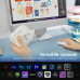 TourBox Elite Upgraded Bluetooth Controller for Photo Video Editing Color Grading Ilustration for Adobe Photoshop Lightroom Premiere Illustrator for Davinci Resolve After Effects Final Cut Pro Keyboard