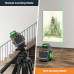 Direct CIGMAN 3x360 CM-701/CM-701SE Self Leveling Line Laser Level Cross Line for Wall Hanging Picture Frame Leveling, Rechargeable Battery, Remote Control & Magnetic Bracket Included, 100ft Working Distance CM-701/CM-701SE