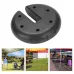 4pcs Canopy Tent Leg Weights Anchor Stand Heavy Duty Gazebo Discs Base Stabilizer for Outdoor Events