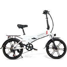 SAMEBIKE 20LVXD30-II 48V 10.4AH 350W Electric Folding Bicycle 20 Inch 70-80KM Mileage Range Max Load 120KG