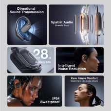 BlitzWolf BW-V49 OWS Earbuds bluetooth Earphones Spatial Audio Powerful Bass Directin Tone Intelligent Noise Reduction HD Calls Comfort Wear Sports Headphones