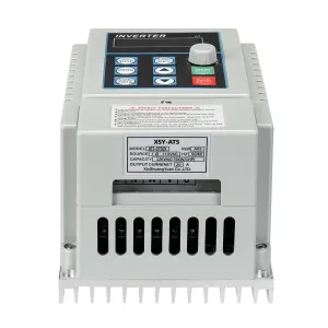 Universal Frequency Converter with 1.5/2.2/0.75KW Power Levels 110V Input 220V Output Overcurrent Overvoltage Protection Suitable for Global Use Perfect for Fans Pumps Compressors