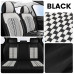 Universal 9D Car Seat Covers Breathable Nappi Fabric Durable Ergonomic Design Easy Installation Universal Fit for Sedan SUV Comfortable Automotive Interior Accessories