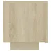 TV Cabinet Sonoma Oak 39.4"x14"x16" Chipboard
