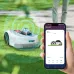N1000 Robotic Lawn Mower 0.75 Acres ASA Material Virtual Boundary RTK GPS AI Navigation Multi Zone App Control Adjustable Cutting Height Obstacle Avoidance Quiet Operation Waterproof Design