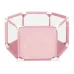 Comomy 6 Sided Baby Playpen for Babies Baby Playard Infants Toddler 6 Panels Safety Folding Indoor Outdoor Kids Play Pens Baby Fence Game Toy Pool Tent