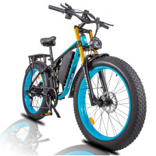 KETELES K800P Electric Bike 48V 17.54AH Removable Battery 1000W Motor 26inch Tires 75KM Max Mileage 200KG Max Load Electric Bicycle