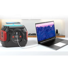 Gofort A301 292Wh 80000mAh Portable Power Station 320W Solar Generator With AC/DC/100W USB-C/Wireless Charger/SOS Light CPAP Battery Pack Backup Power For CPAP Outdoor Adventure Camping Emergency